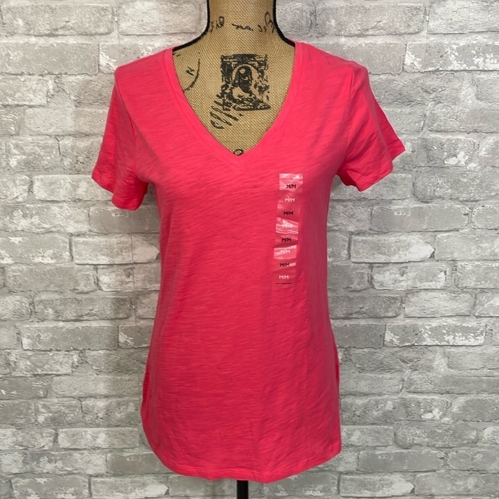Tommy Hilfiger Vneck Short Sleeve Tee